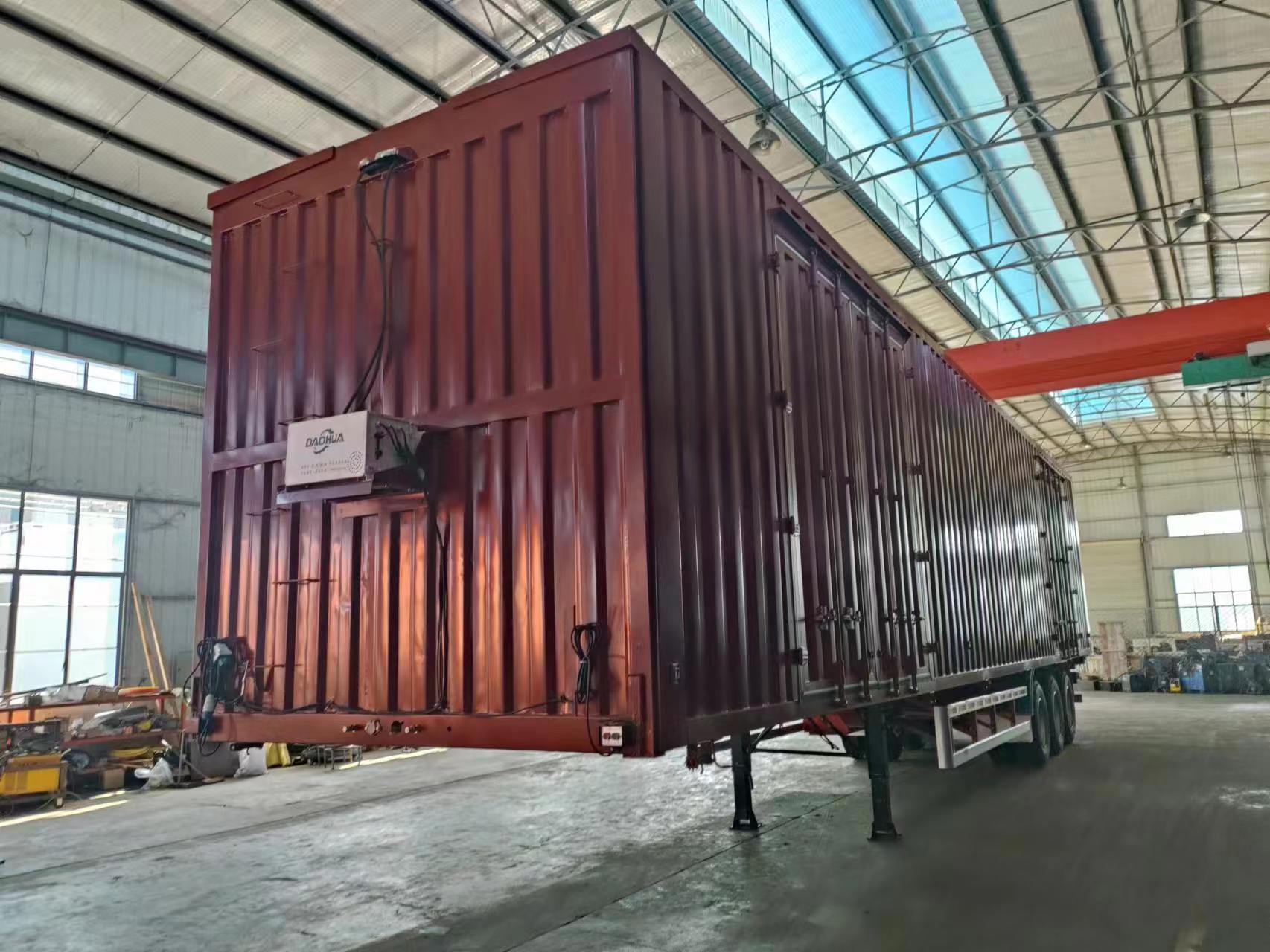 Cargo Shipping Dry Van Semi Trailer