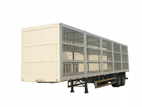 Livestock Cattle Transport Semi Trailer