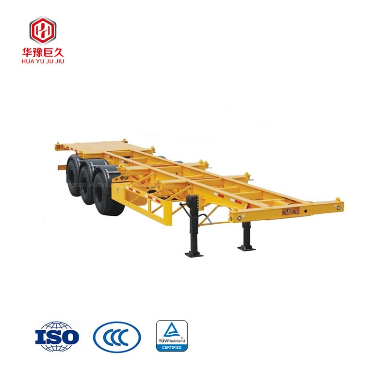 40 Feet Container Chassis Skeleton Semi Truck Trailer Frame Container Chassis Semi-Trailer