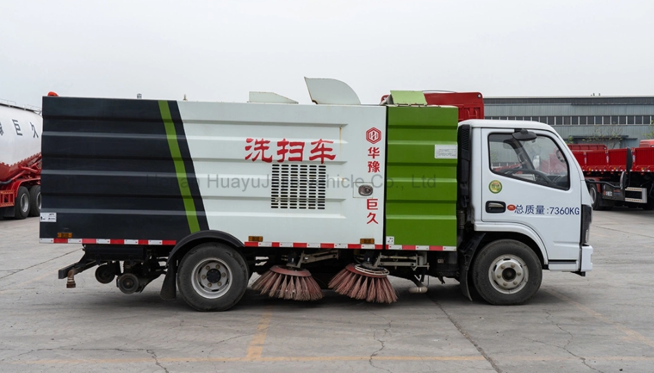 China Factory Garbage Street Cleaning Machine Vehicle Pavement Road Sweeper Truck