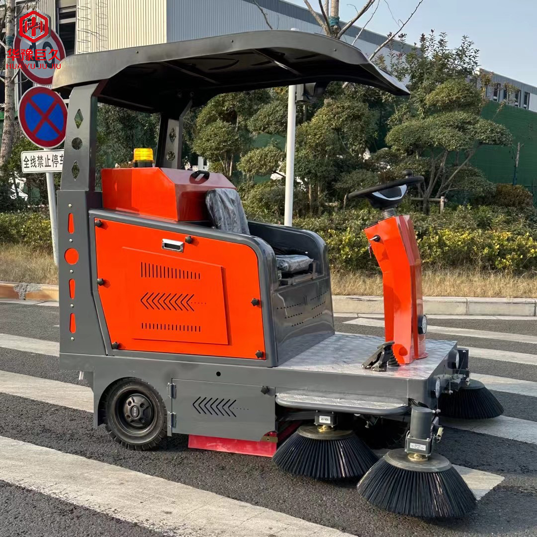 Electric Industrial Road Sweeper Road Cleaning Machine Sweeper Truck Street Sweeper