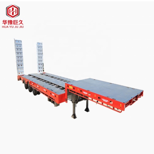 45ft 3 Axles Lowbed Drop Deck Semi Trailer