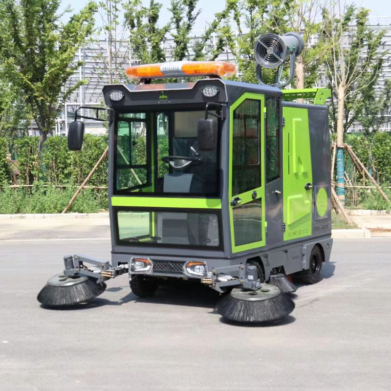 Mini Garbage Cleaning Truck Electric Road Street Sweeper